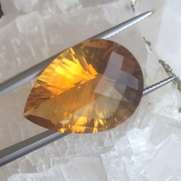 citrine gemstone pear shape citrine gemstone pear shape